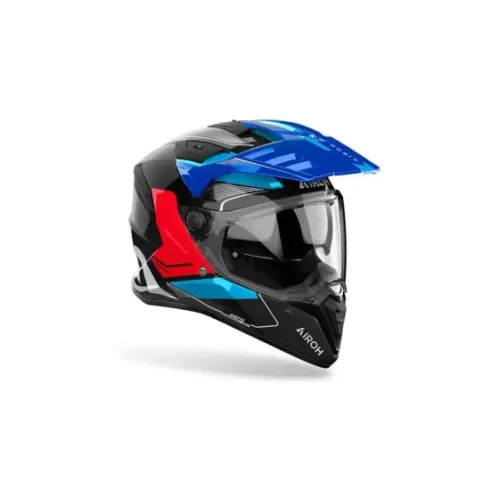 Casco Airoh Bandit Tune Azul y Rojo