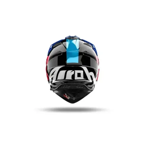 Casco Airoh Bandit Tune Azul y Rojo