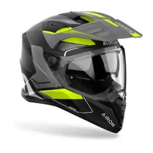 Casco Airoh Bandit Tune Amarillo Mate 2