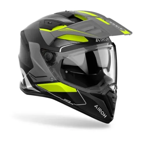 Casco Airoh Bandit Tune Amarillo Mate