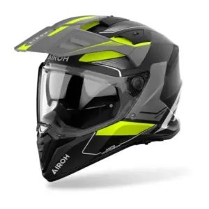 Casco Airoh Bandit Tune Amarillo Mate