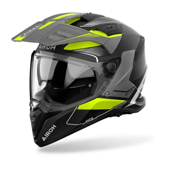 Casco Airoh Bandit Tune Amarillo Mate