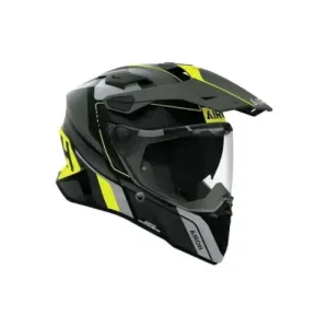 Casco Airoh Commander 2 Skip Amarillo Mate 2