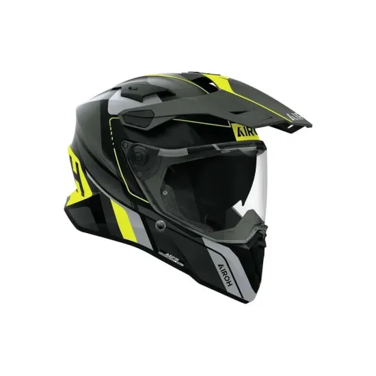 Casco Airoh Commander 2 Skip Amarillo Mate