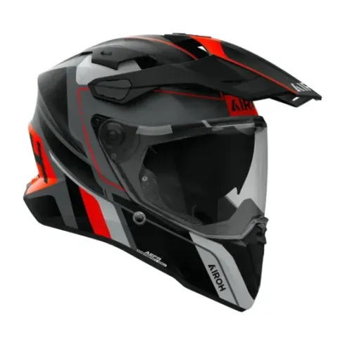 Casco Airoh Commander 2  Skip Naranja Mate