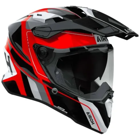 Casco Airoh Commander 2 Skip Rojo