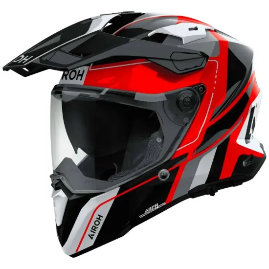 Casco Airoh Commander 2 Skip Rojo