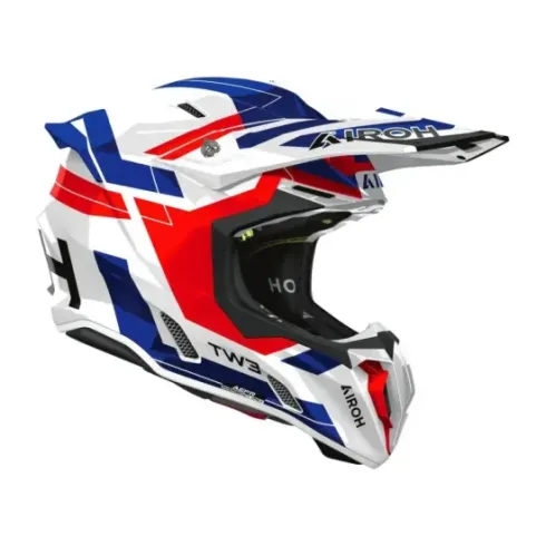 Casco Airoh Twist 3 Dynasty Azul y Rojo