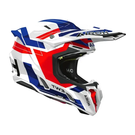 Casco Airoh Twist 3 Dynasty Azul y Rojo