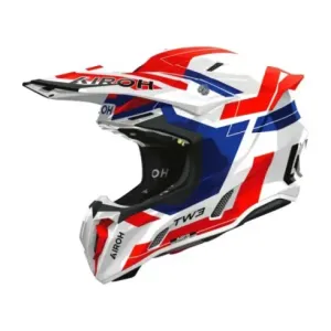 Casco Airoh Twist 3 Dynasty Azul y Rojo