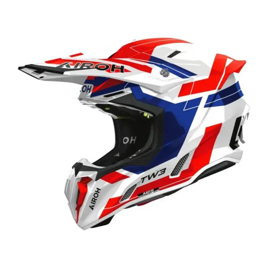 Casco Airoh Twist 3 Dynasty Azul y Rojo