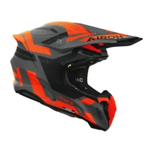 Casco Airoh Dynasty Naranja Mate 2
