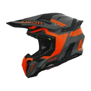 Casco Airoh Dynasty Naranja Mate