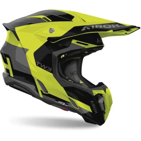 Casco Airoh Twist 3 Fancy Amarillo