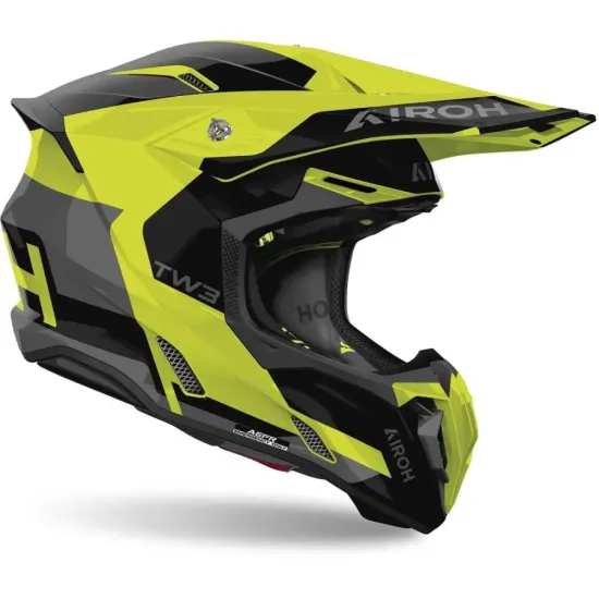 Casco Airoh Twist 3 Fancy Amarillo