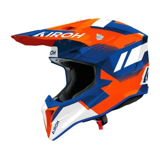 Casco Airoh Wraaap Conquer Amarillo Mate