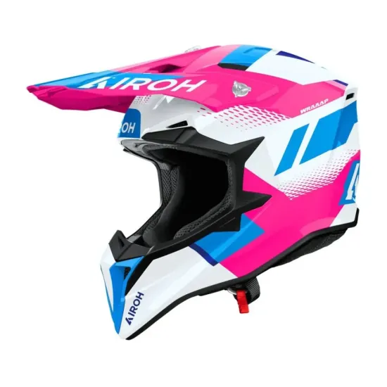 Casco Airoh Wraaap Vision Rosa