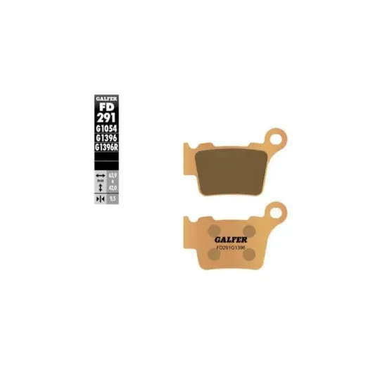 Nuevo - Pastilla freno Galfer trasera GasGas Ktm Husqvarna Sherco Sinterizadas