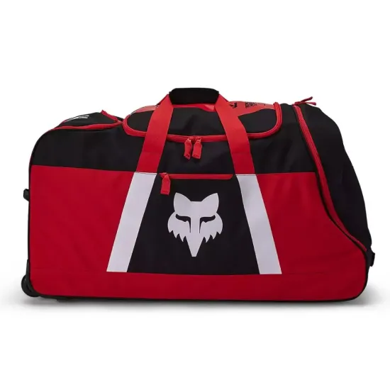 FOX Shuttle 180 Race Spec Roller Rojo Flúor – Bolsa con Ruedas para Equipamiento Off-Road