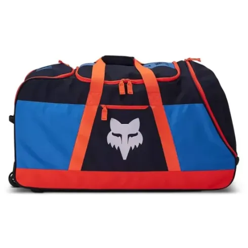 FOX Shuttle 180 Race Spec Roller Azul Verdadero – Bolsa con Ruedas para Equipo de Motocross
