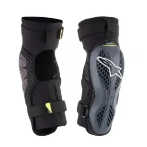 Nuevo - Rodilleras Alpinestars Sequence Negro Antracita Amarillo Fluor