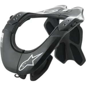 Nuevo - COLLAR N ALPINESTARS BNS TECH 2 NEGRO GRIS
