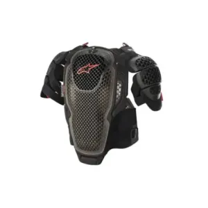 Nuevo - Peto Alpinestars A 6 Negro Rojo 2