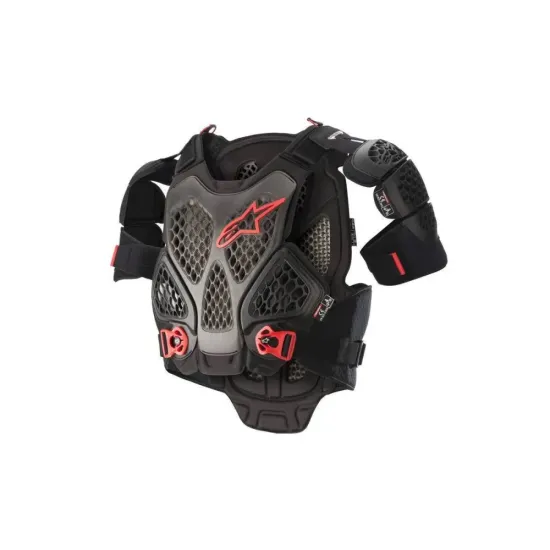 Nuevo - Peto Alpinestars A 6 Negro Rojo