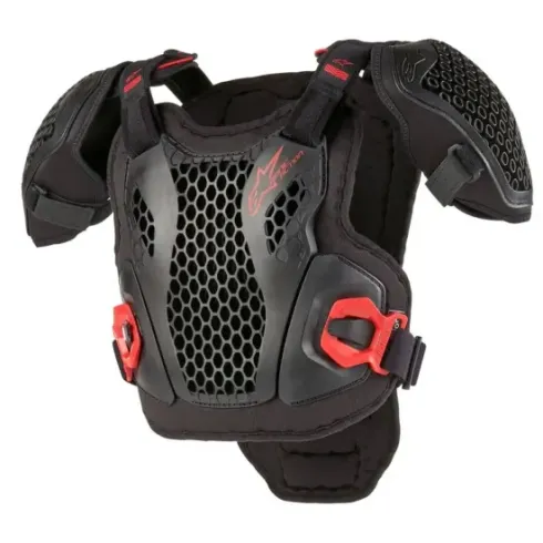 Nuevo - Peto Alpinestars ni o Bionic Action Negro Rojo