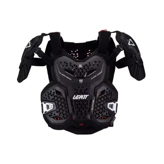 Leatt 4.5 Pro Negro — Peto Ligero y Ventilado con Protección Nivel 2 -  LB502520236