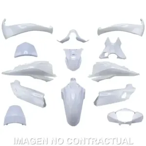 KIT PLASTICOS HERT HONDA SH 125-150 BLANCO