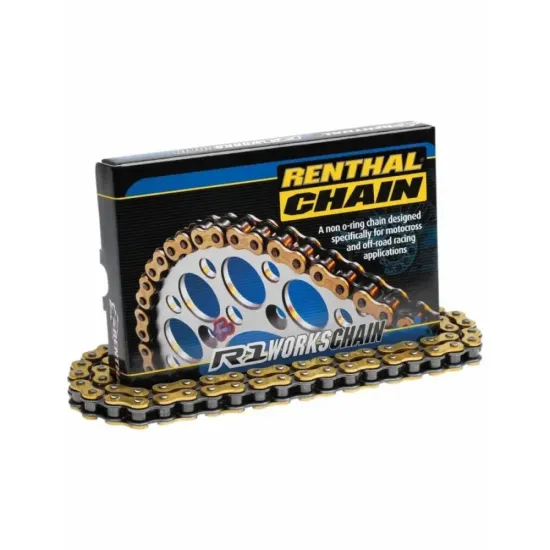 Renthal Cadena R1 520 Reforzada 118P – Alta Resistencia Off-Road