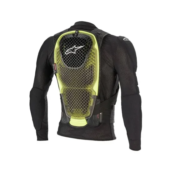 Nuevo - Peto Integral Alpinestars Bionic Pro V2 Negro Amarillo Fl or