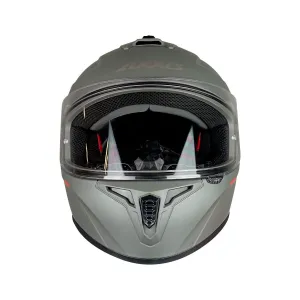 Casco Axxis Ff112c Draken Solid V.2 titanio mate 2