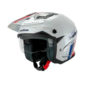 Hebo Zone 5 R.S. – Casco Trial ABS con Pantalla Solar y ECE 22-06 2