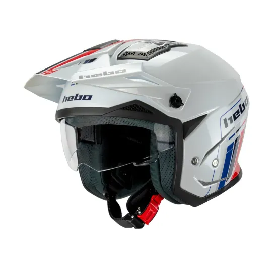 Hebo Zone 5 R.S. – Casco Trial ABS con Pantalla Solar y ECE 22-06