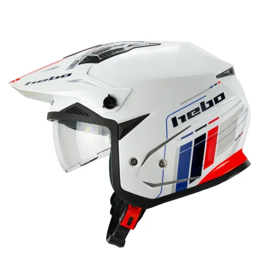 Hebo Zone 5 R.S. – Casco Trial ABS con Pantalla Solar y ECE 22-06