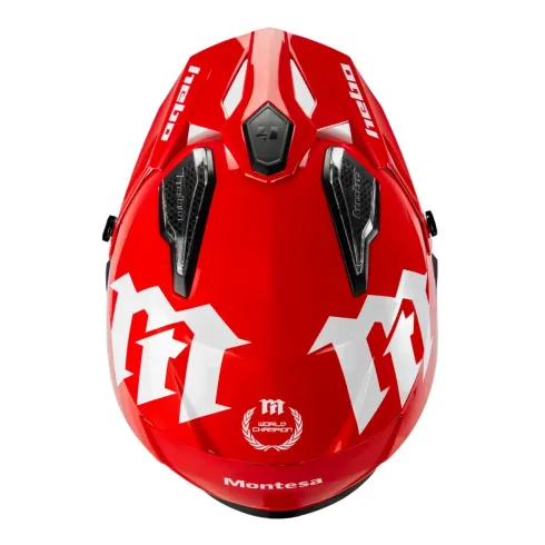 Hebo Zone 5 Montesa Classic – Casco Trial Retro con Pantalla Solar y ECE 22-06