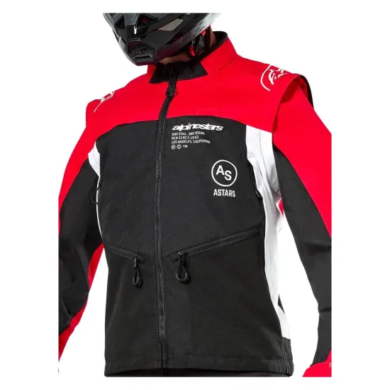 Alpinestars Pro-Dura Chaqueta Off-Road con Mangas Desmontables y Alta Resistencia