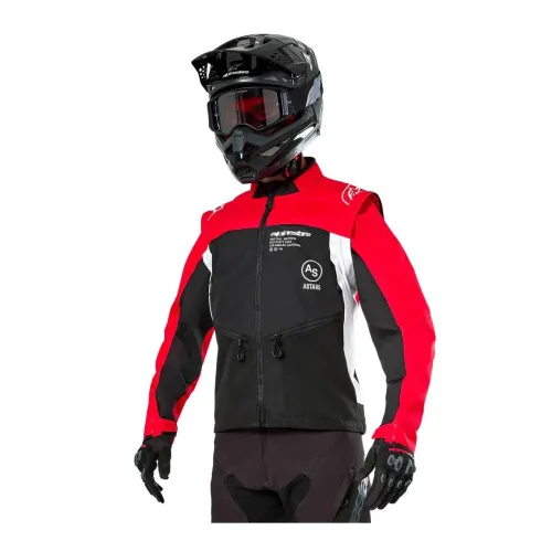 Alpinestars Pro-Dura Chaqueta Off-Road con Mangas Desmontables y Alta Resistencia