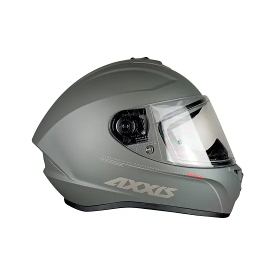 Casco Axxis Ff112c Draken Solid V.2 titanio mate