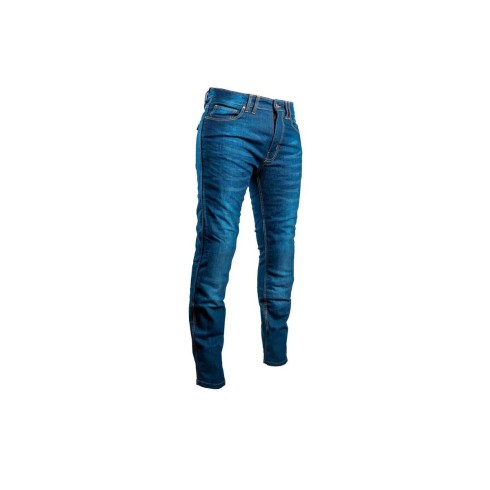 UNIK JP-0E Pantalón Vaquero Moto con Kevlar | Protección Nivel 2 – Dark Blue