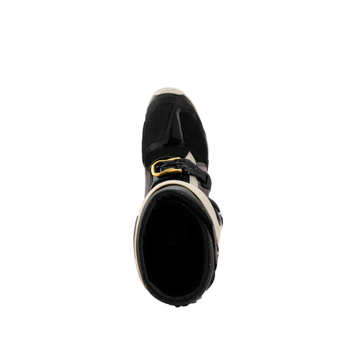 Alpinestars Tech 7 Enduro Drystar 2026 | Botas Impermeables Negro Beige Dorado