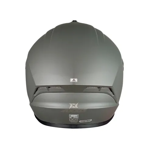 Casco Axxis Ff112c Draken Solid V.2 titanio mate