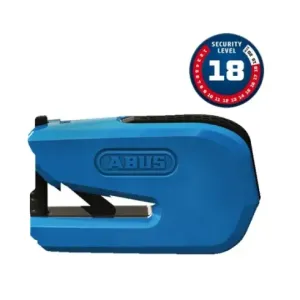 BLOQUEO DISCO FRENO ABUS CON ALARMA 8078 DETECTO B/SB SMARTX 2.0 AZUL