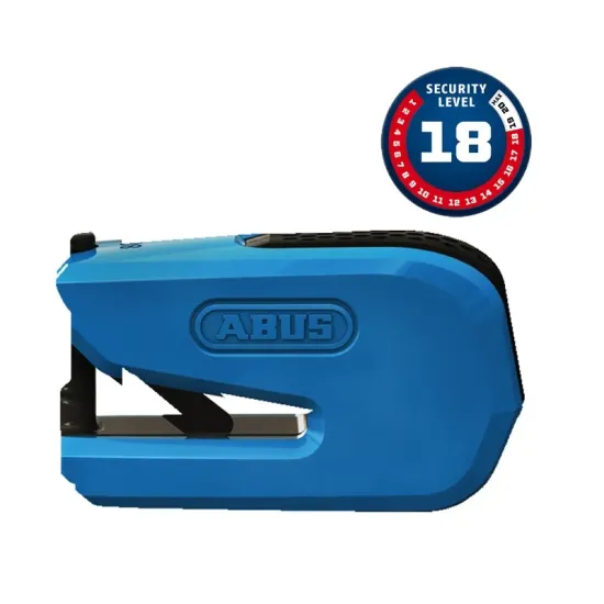BLOQUEO DISCO FRENO ABUS CON ALARMA 8078 DETECTO B/SB SMARTX 2.0 AZUL