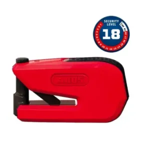BLOQUEO DISCO FRENO ABUS CON ALARMA 8078 DETECTO B/SB SMARTX 2.0 ROJO