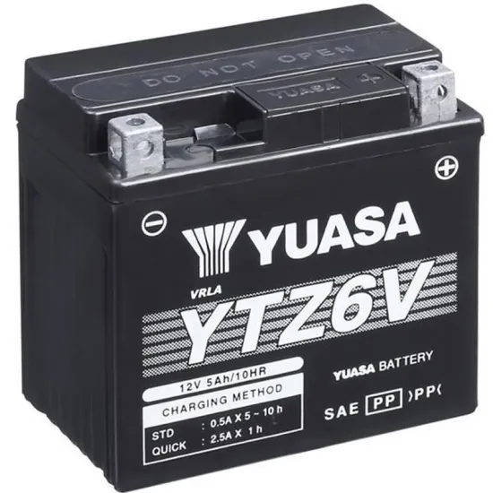 Batería Yuasa YTZ6-V Sin Mantenimiento