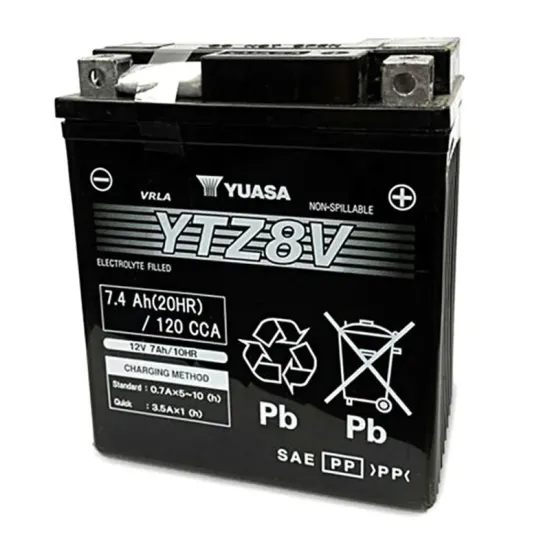 Batería Yuasa YTZ8-V Precargada