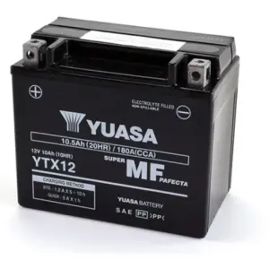 Batería Yuasa YTX12-WC Precargada